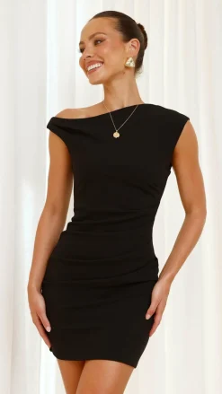 Zariah Mini Dress - Black