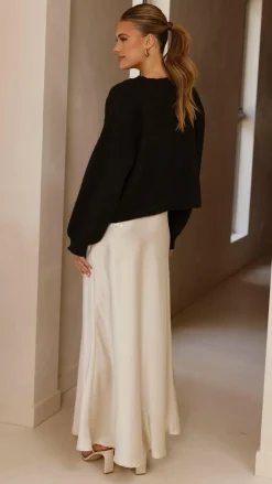 Zelara Knit Cardigan - Black