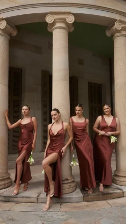 Zendaya Maxi Dress - Rust