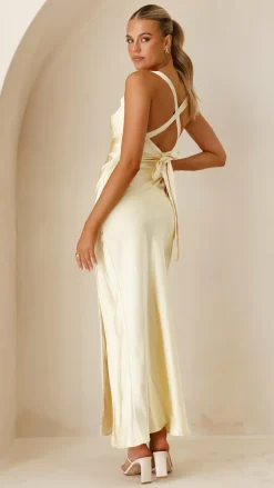 Zendaya Maxi Dress - Yellow