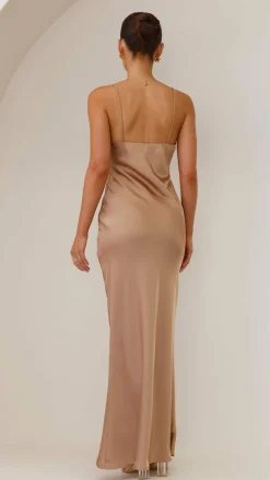 Ziah Maxi Dress - Latte