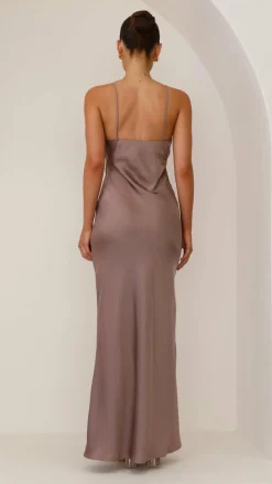 Ziah Maxi Dress - Mushroom