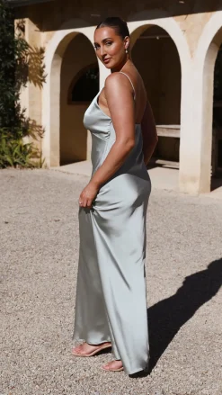 Ziah Maxi Dress - Olive