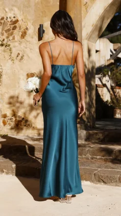 Ziah Maxi Dress - Teal