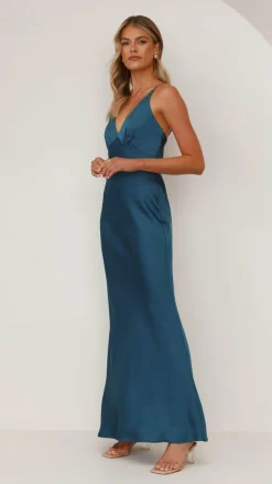 Ziah Maxi Dress - Teal