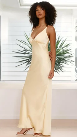 Ziah Maxi Dress - Yellow