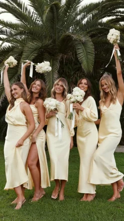 Ziah Maxi Dress - Yellow