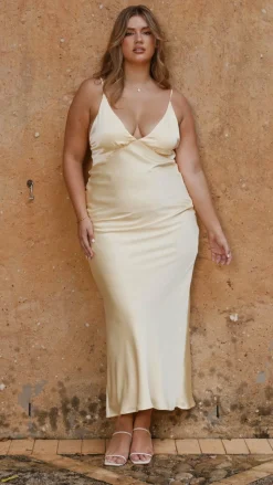 Ziah Maxi Dress - Yellow