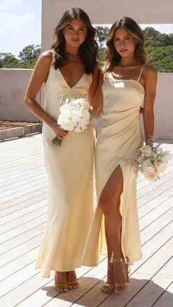 Ziah Maxi Dress - Yellow