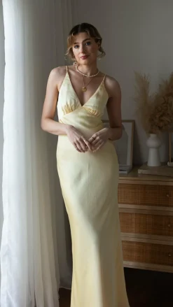 Ziah Maxi Dress - Yellow