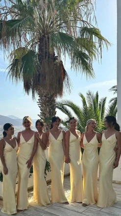 Ziah Maxi Dress - Yellow