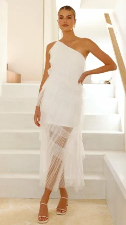 Zoe Maxi Dress - White